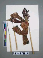 藏品(皮影戲偶—女武丑)的圖片